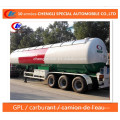 30t LPG Semi Trailer 60cbm LPG Transport Trailer para a Nigéria